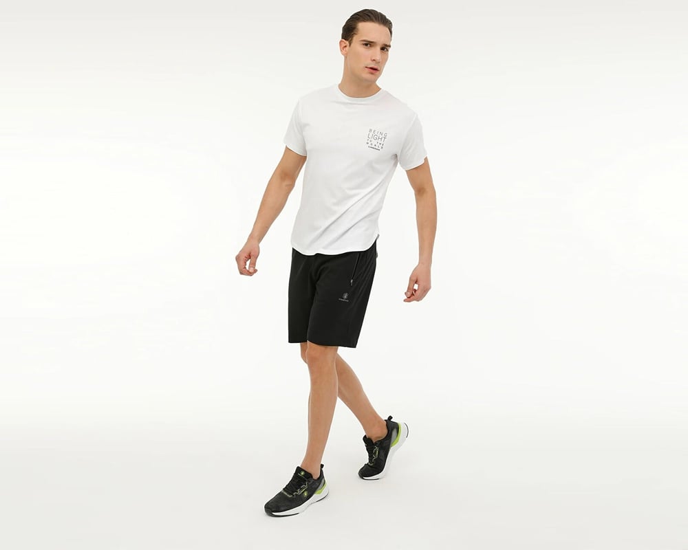 Lumberjack MB CT103 PAM SHORT 6FX Siyah Erkek Şort