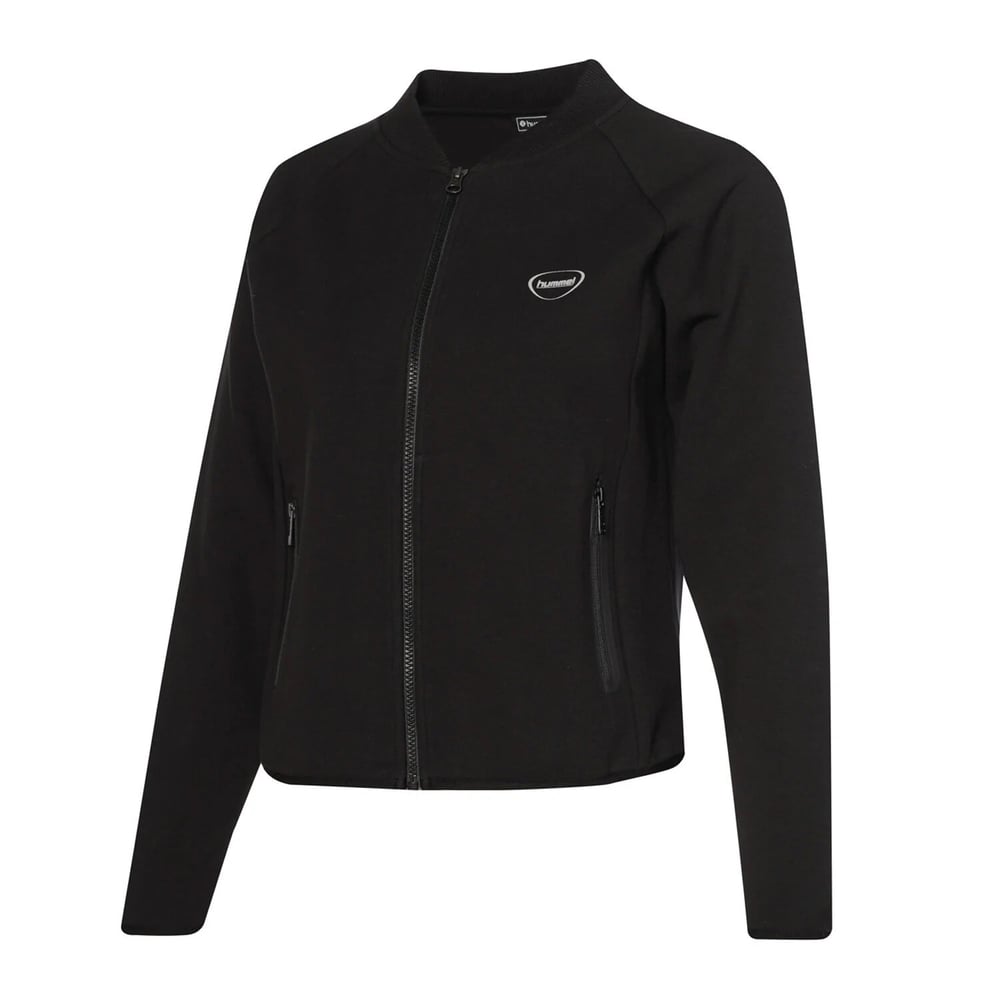 Hummel Tech Zıp Siyah Kadın Sweatshirt