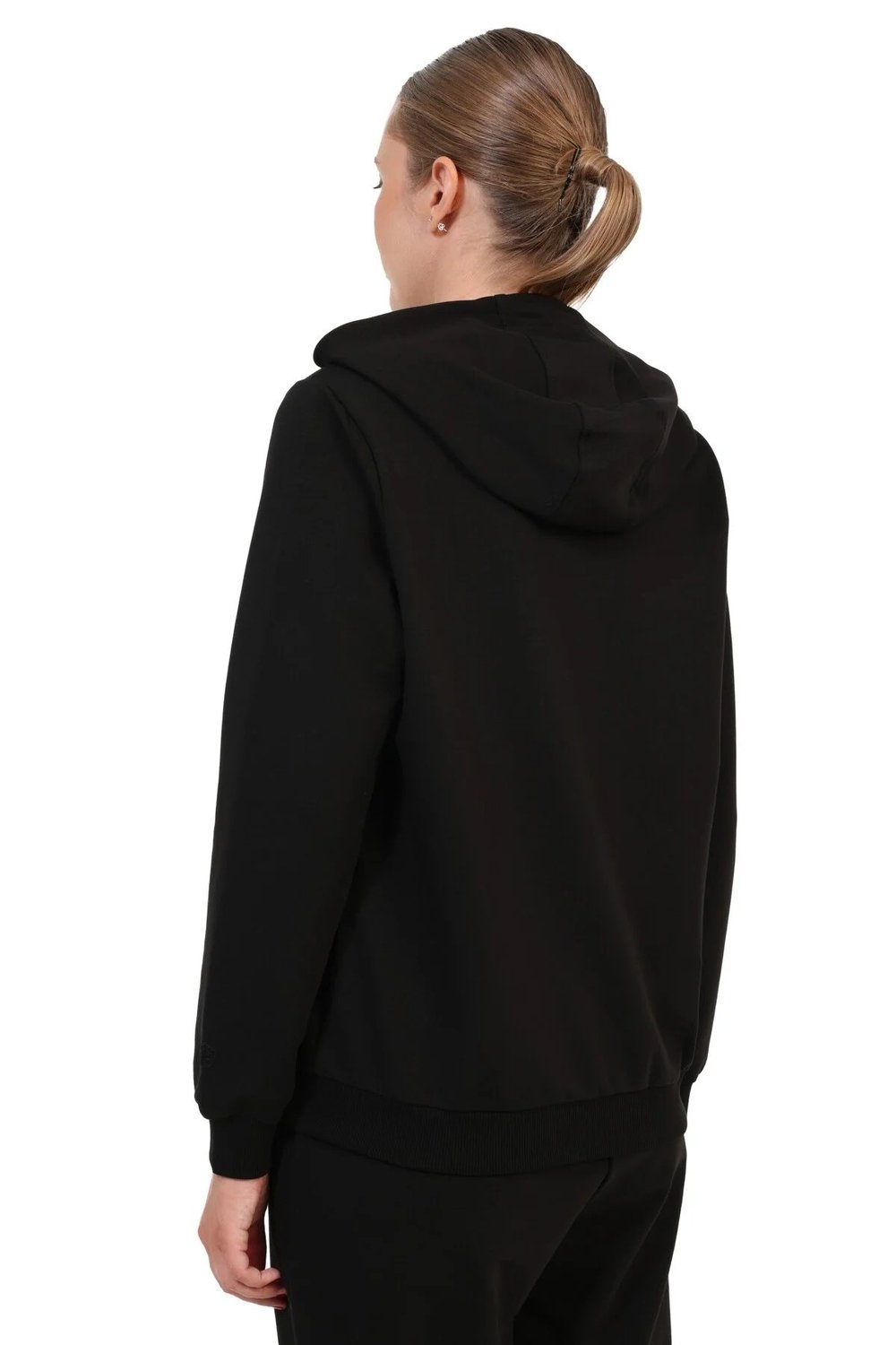 Lumberjack WB 18SN77 FULL ZIP 6PR Kadın Sweatshırt Siyah