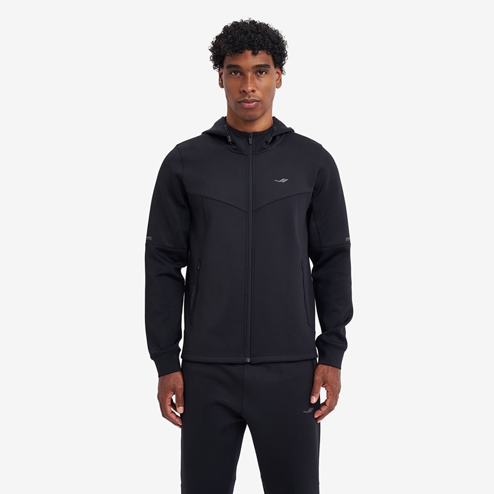 Lescon Erkek Fermuarlı Kapüşonlu Sweatshirt 26N-1163