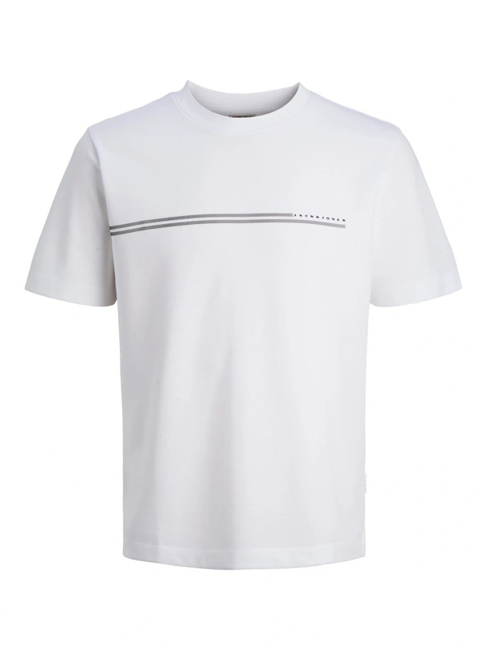 Jack Jones Jcofusıon Erkek Beyaz T-Shirt