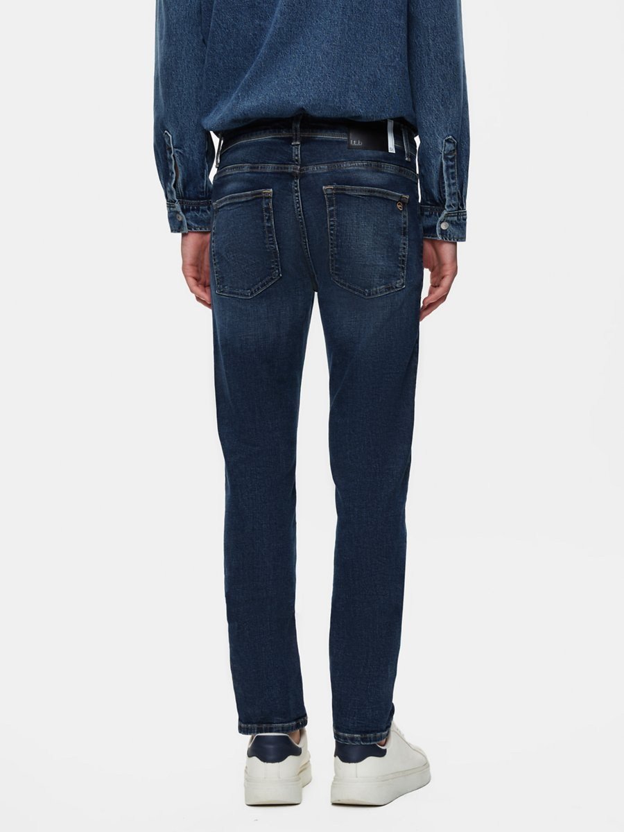 Ltb SAWYER P HAROLD Dar Paça Orta Bel Dark indigo Jean Pantolon