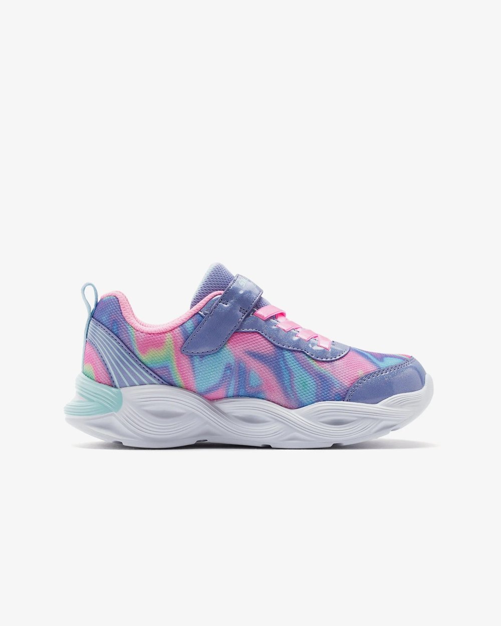 Skechers  Twisty Glow Sorbet Swirl 303716L PWMT Büyük Kız Çocuk Işıklı Spor Ayakkabı