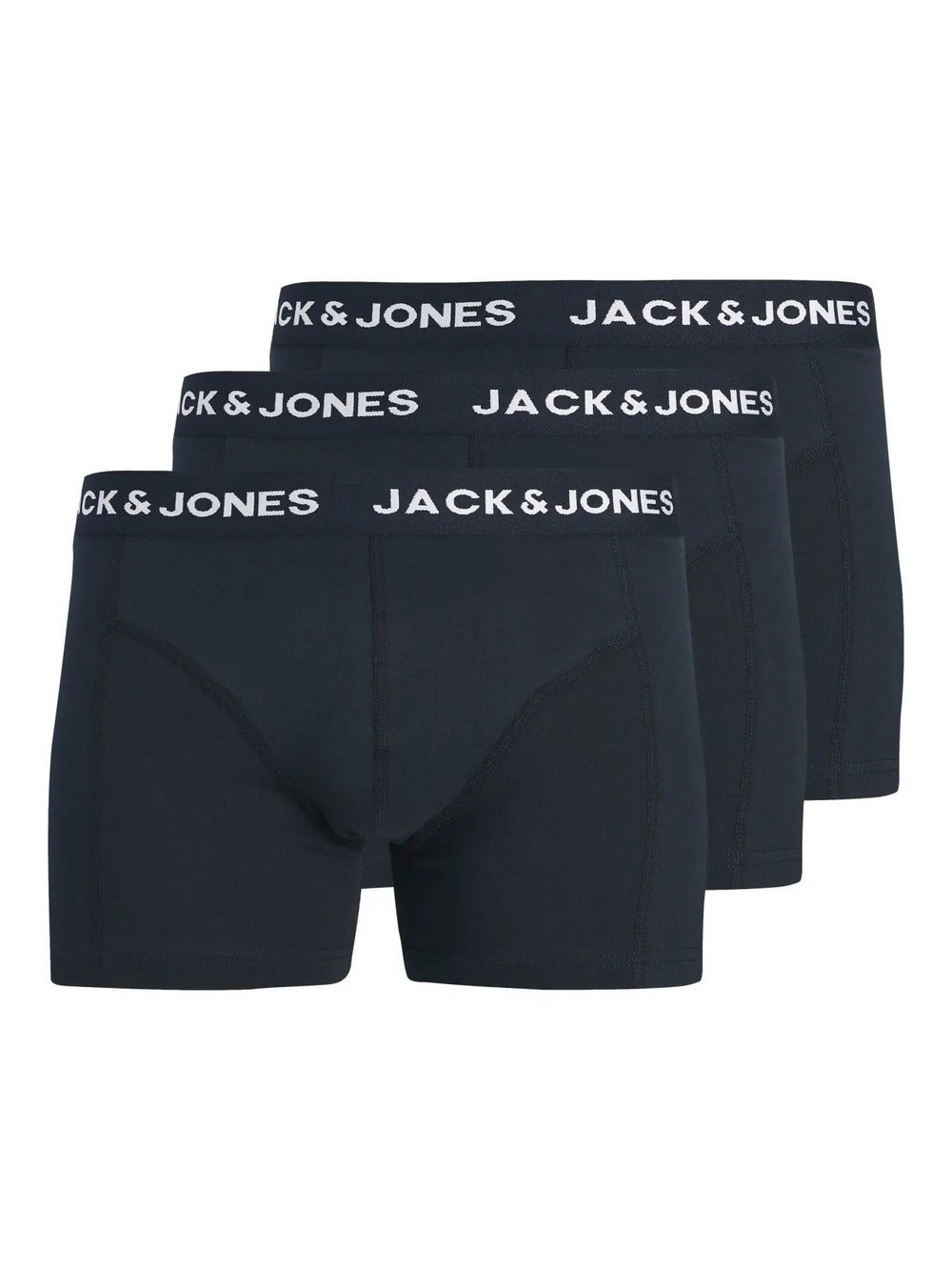 JACK & JONES JACTONY SOLID TRUNKS 3 Pack 3lü Paket Erkek Boser