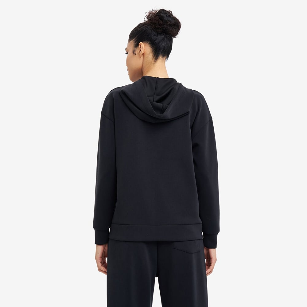 Lescon Kadın Fermuarlı Kapüşonlu Sweatshirt 26N-2103