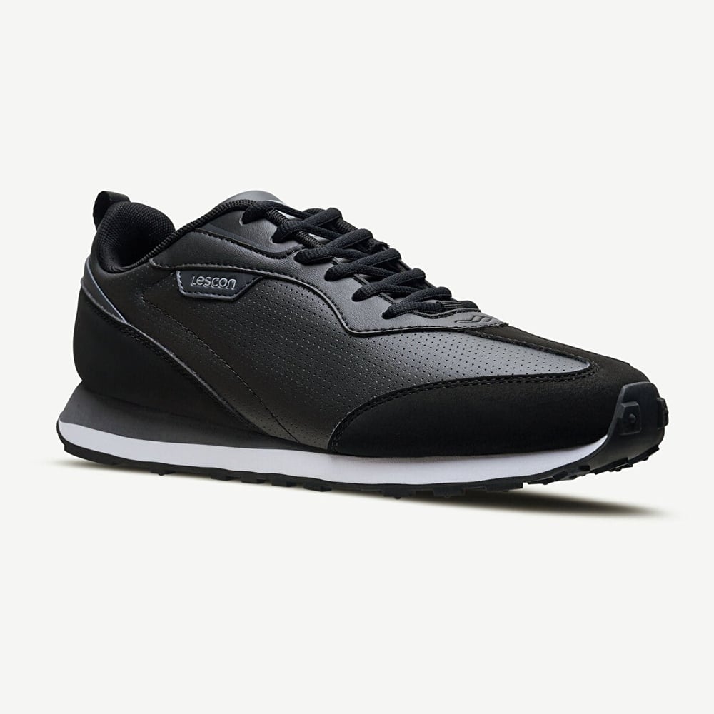 Lescon Motiva 2 Siyah Erkek Walking Sneaker Ayakkabı