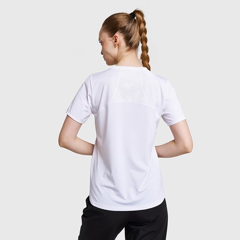 Lescon 26B-2003 Koşu Kısa Kol Beyaz T-shirt 26BTBK002003