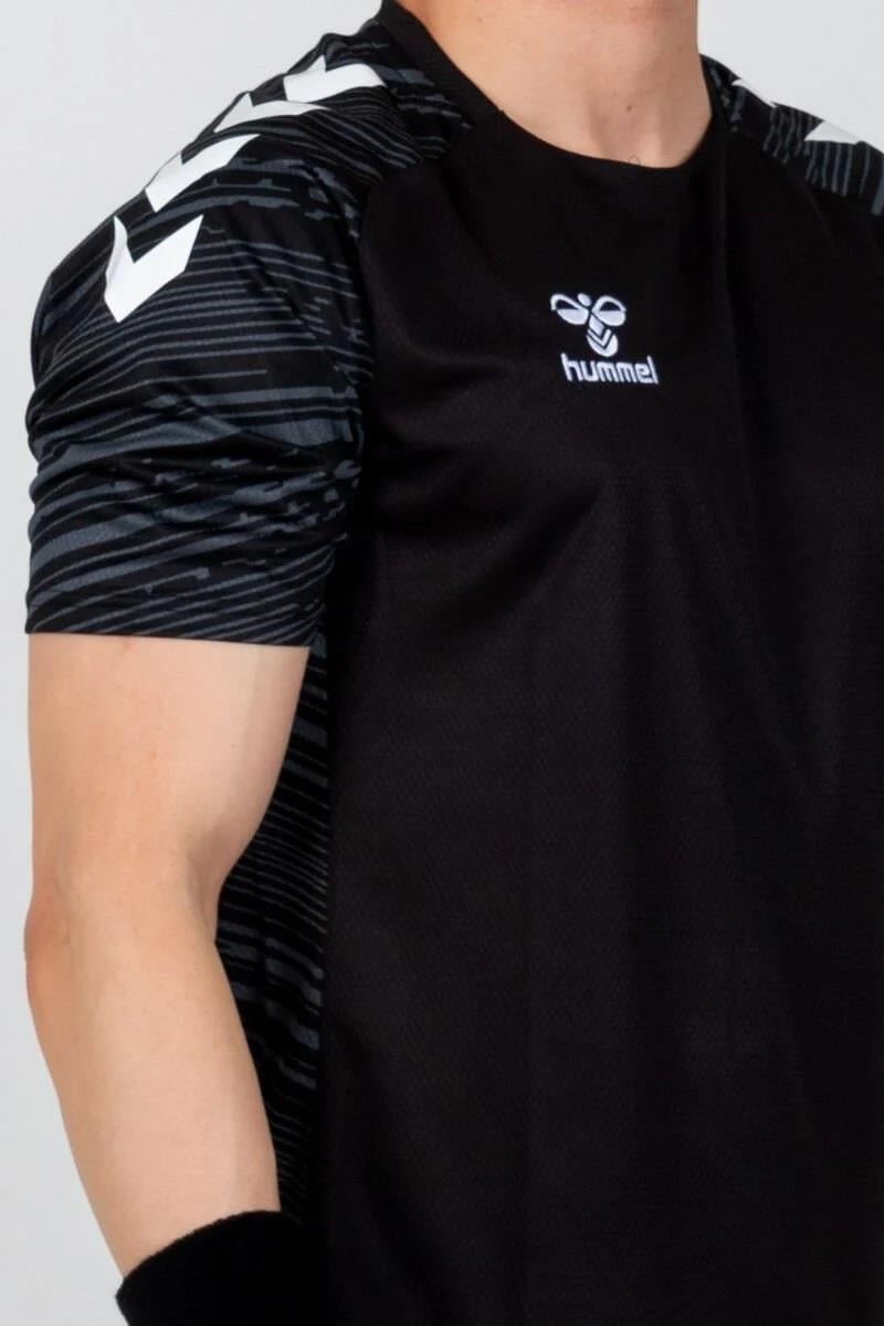 HUMMEL LINE TRANING T-SHIRT S/S SİYAH T-SHIRT