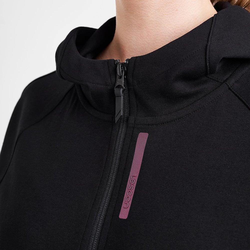 Lescon 25N-2133 Kadın Fermuarlı Kapüşonlu Sweatshirt