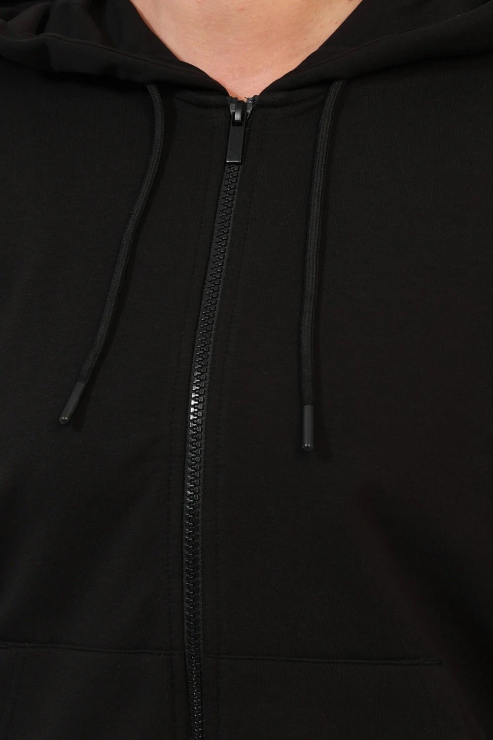 Lumberjack WB 18SN77 FULL ZIP 6PR Kadın Sweatshırt Siyah