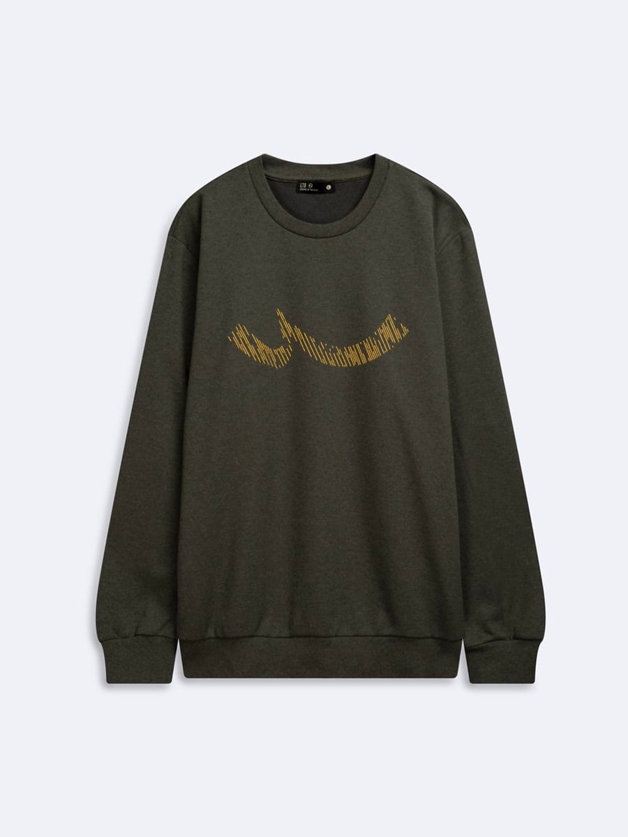 Ltb NIKEWA Sıfır Yaka Uzun Kollu Regular Fit Sweatshırt