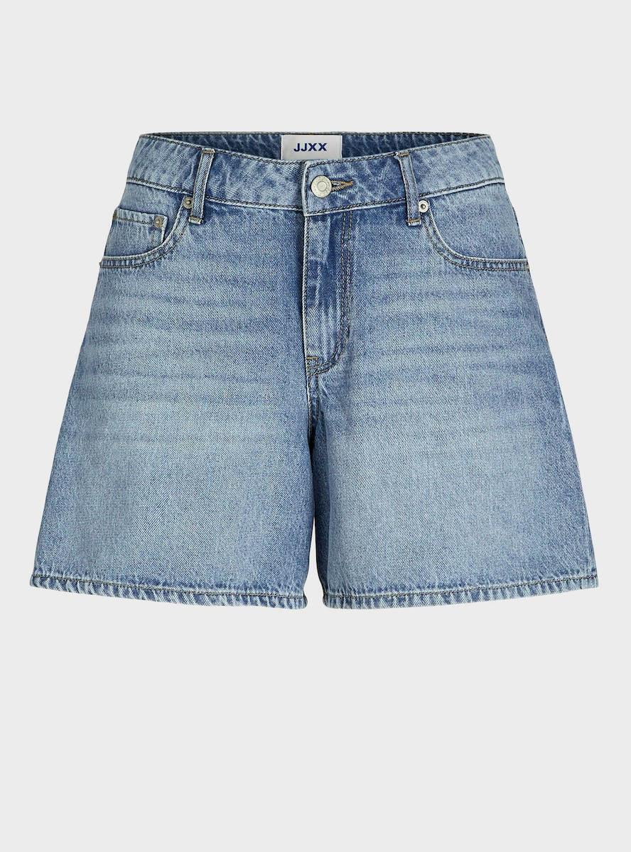Jack&Jones JXLAURA SHORT MW DENIM SHORTS DNM SN Kadın Denım Şort