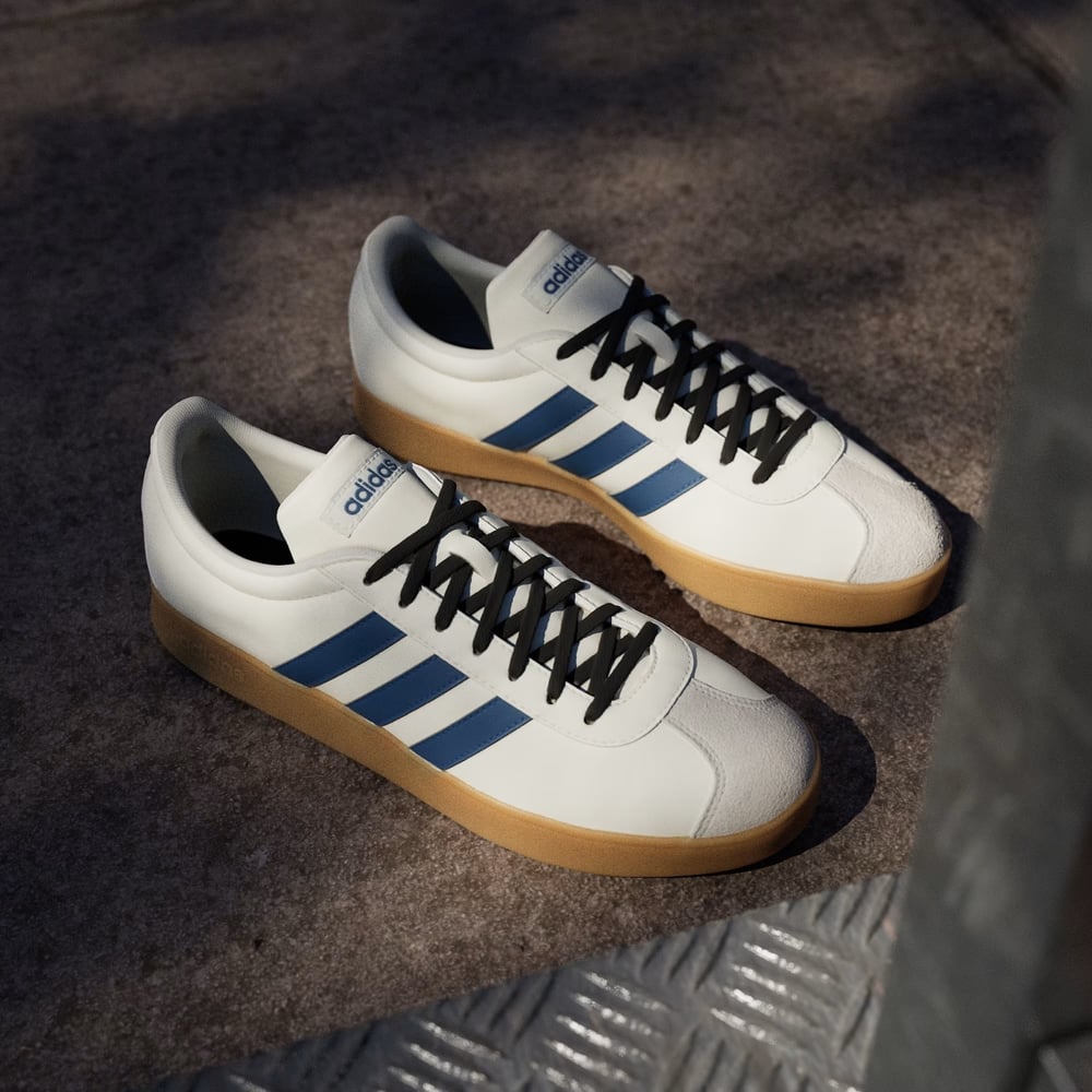 Adidas VL COURT Base IH6741 Krem Erkek Spor Ayakkabı