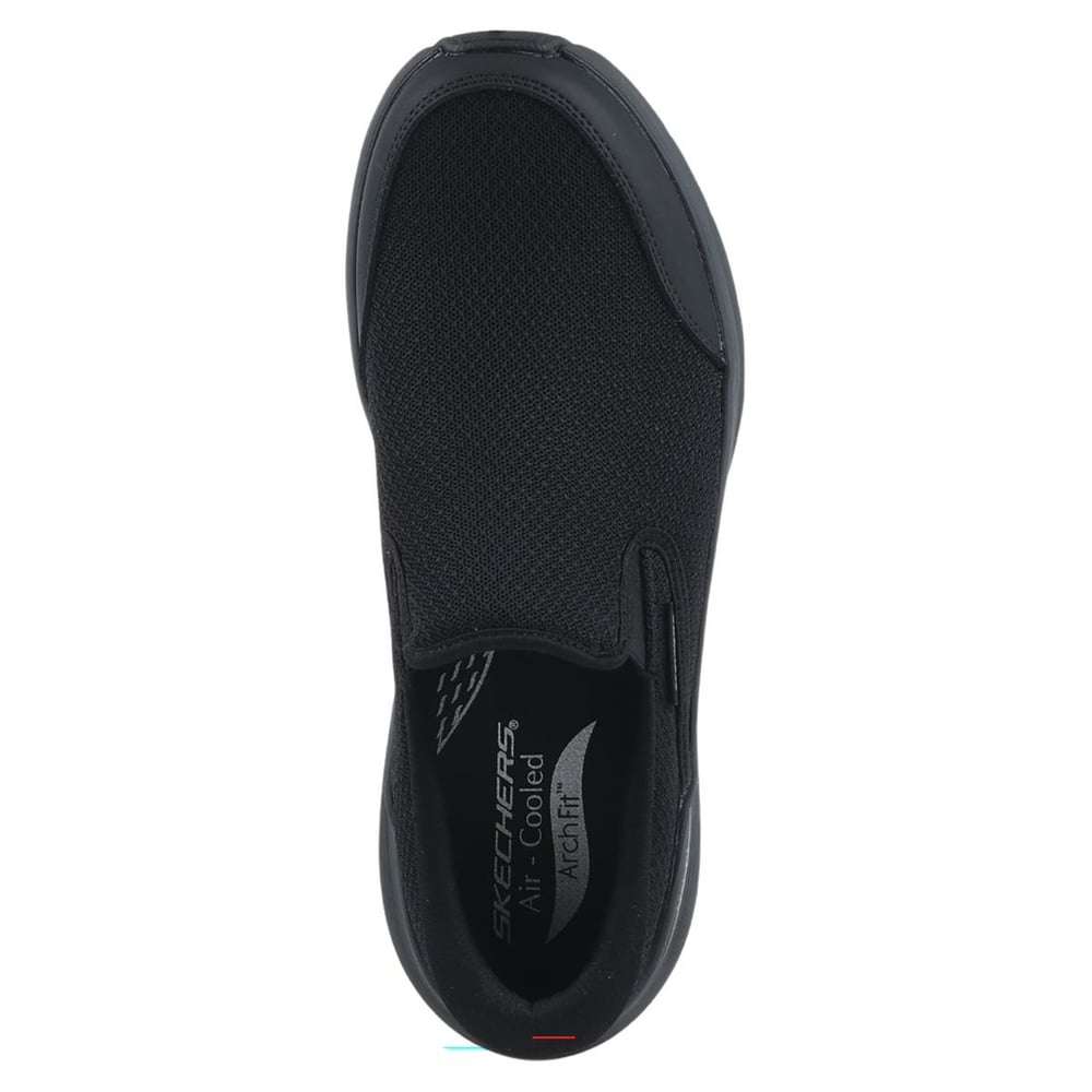 SKECHERS ARCH FİT 2.0 - VALLO ERKEK SİYAH GÜNLÜK AYAKKABI 232706TK BBK