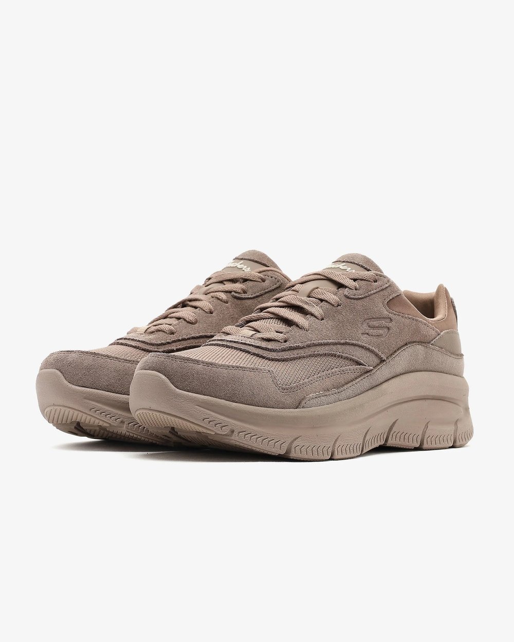 Skechers Modern Dlux Kadın Bej Sneakers Spor Ayakkabı 158590 DKTP