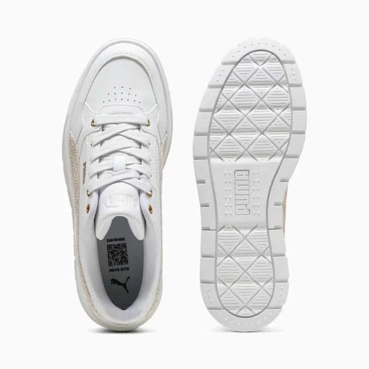 Puma Karmen II Idol Topcat Kadın Beyaz Spor Ayakkabı 40451902