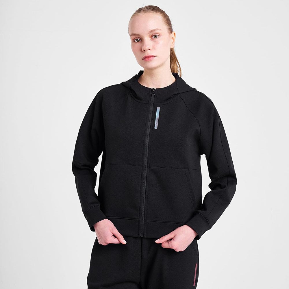 Lescon 25N-2133 Kadın Fermuarlı Kapüşonlu Sweatshirt