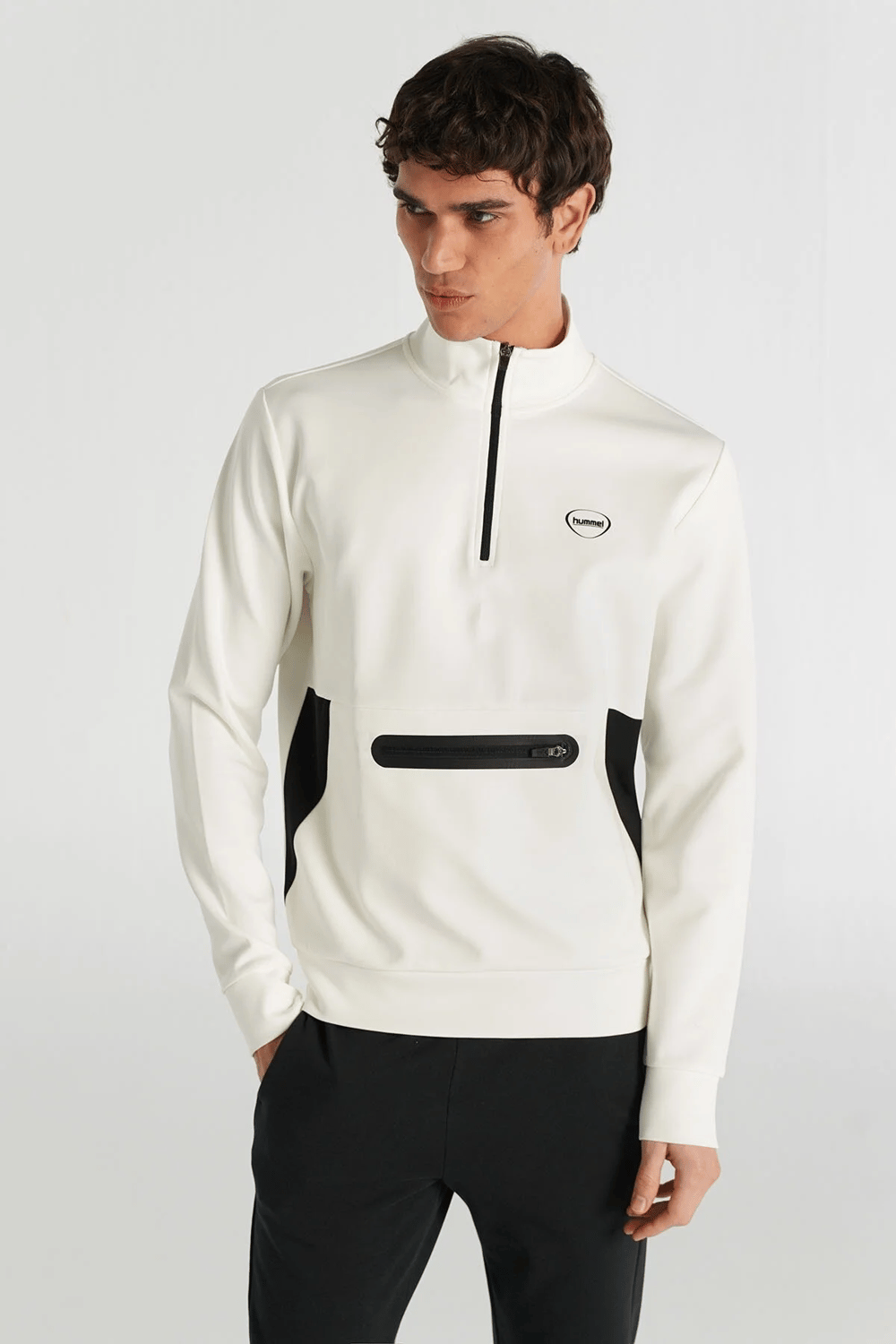 Hummel Loton Erkek Fermuarlı Sweatshırt 922255