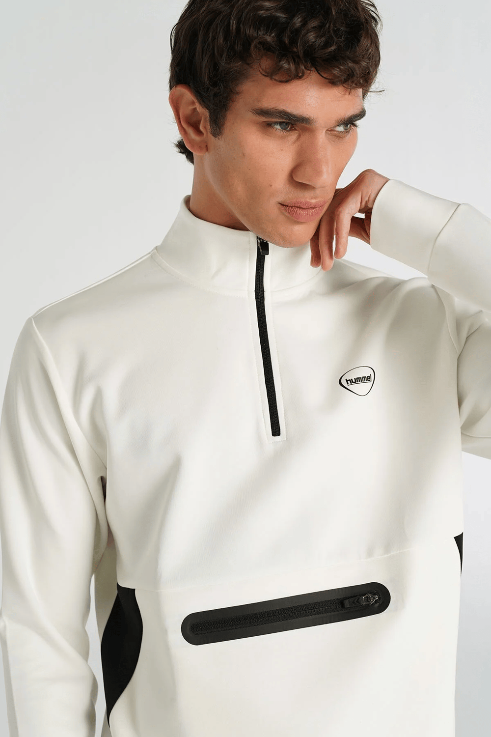 Hummel Loton Erkek Fermuarlı Sweatshırt 922255