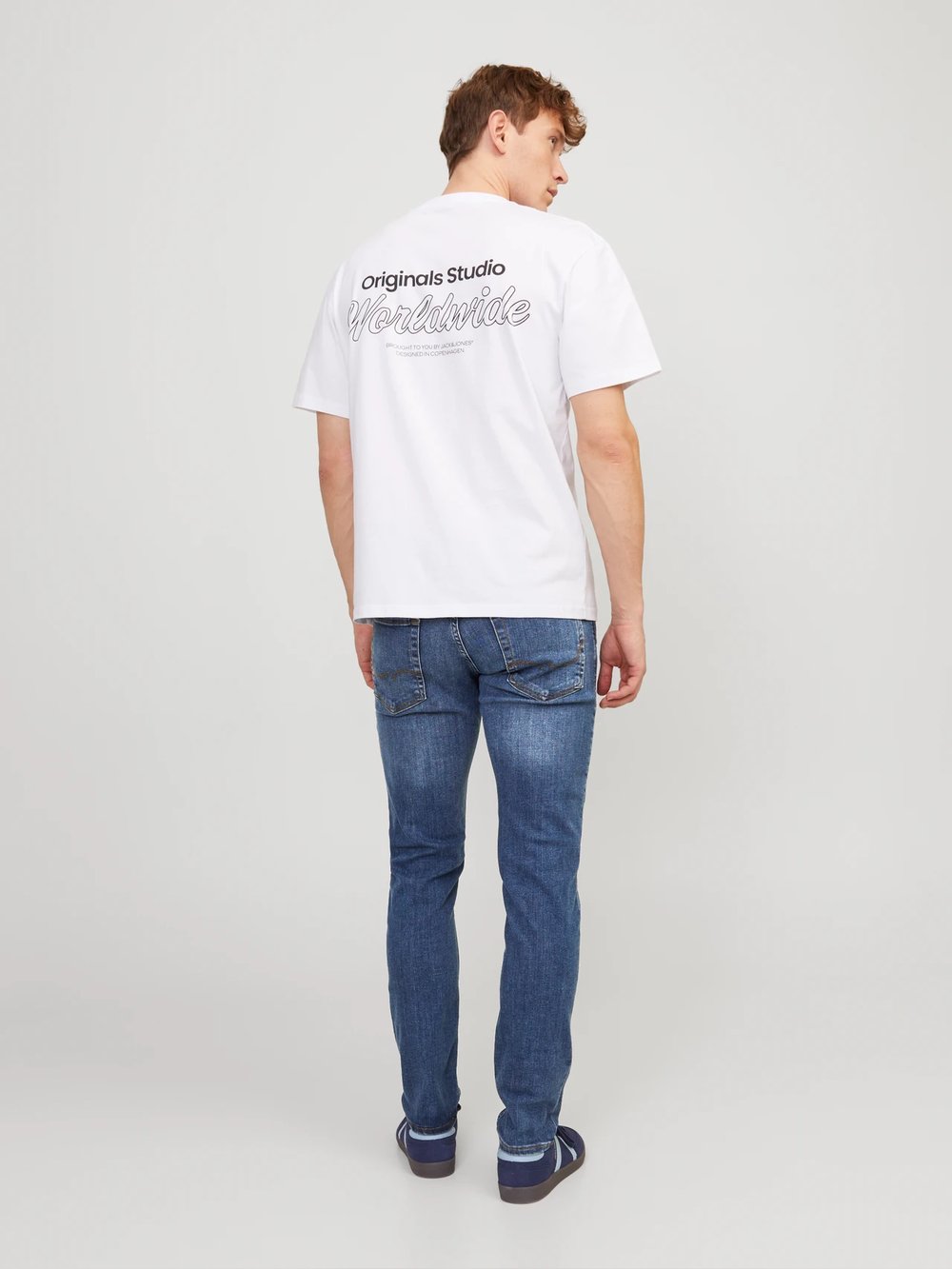 Jack & Jones Erkek Glenn 814 Slım Fıt Jean Kot Pantolon