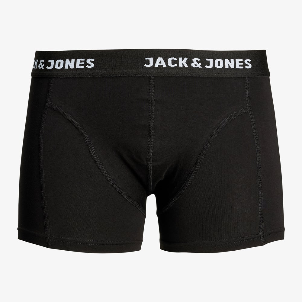 JACK&JAONES Jacanthony Erkek Siyah 3 lü Paket Boxer
