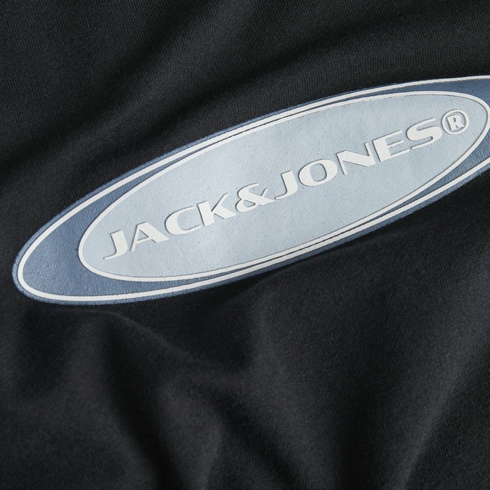 JACK&JONES JCOPACER BRANDING PRINT TEE SS CREW NECK SIFIR YAKA T-SHIRT
