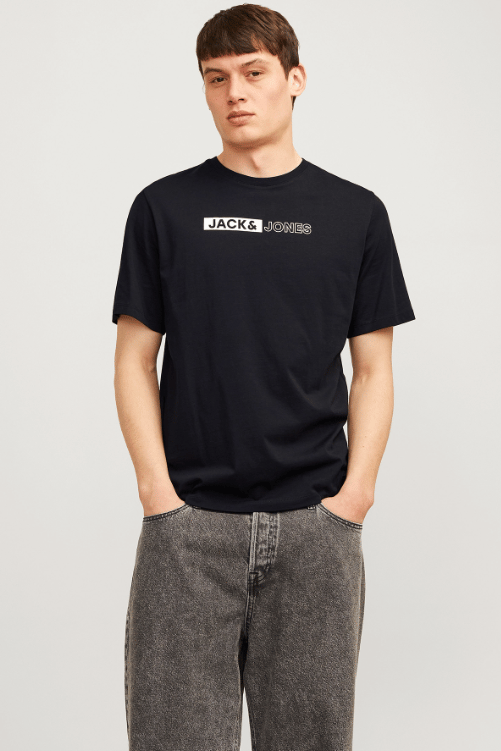 JACK&JONES JJECORP LOGO TEE PLAY SS O-NECK NOOS SIFIR YAKA T-SHIRT