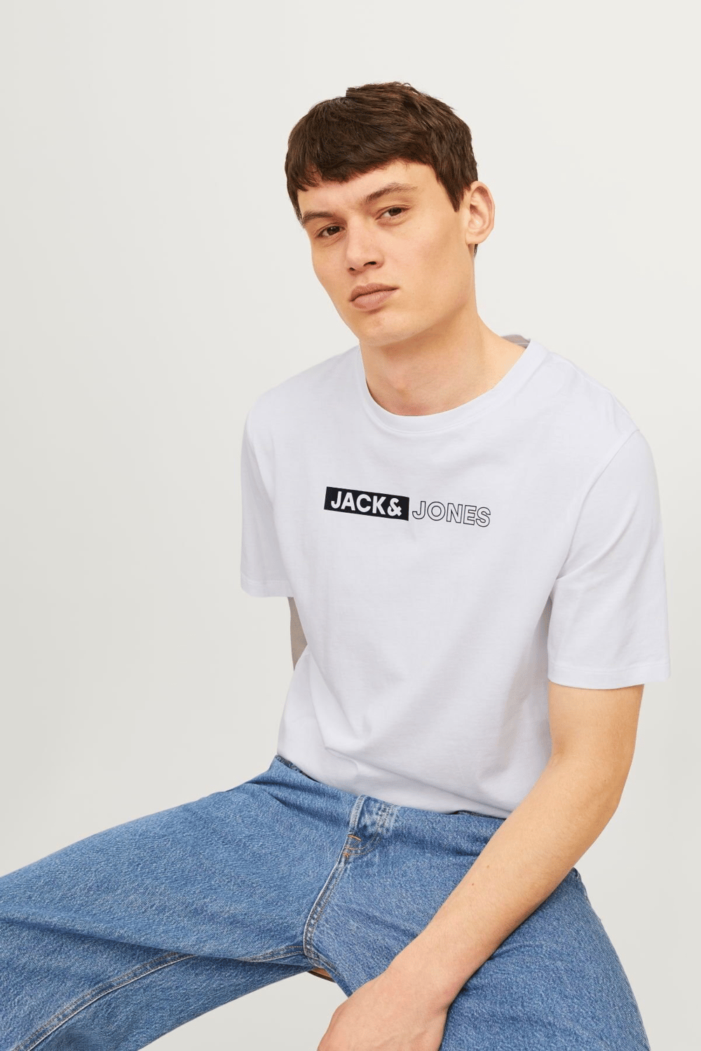 JACK&JONES JJECORP LOGO TEE PLAY SS O-NECK NOOS SIFIR YAKA T-SHIRT