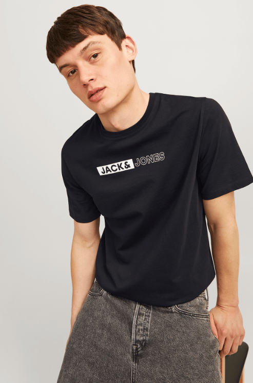 JACK&JONES JJECORP LOGO TEE PLAY SS O-NECK NOOS SIFIR YAKA T-SHIRT