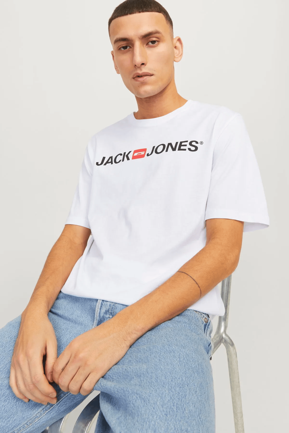 JACK&JONES JJECORP OLD LOGO TEE SS O-NECK NOOS SIFIR YAKA ERKEK T-SHIRT