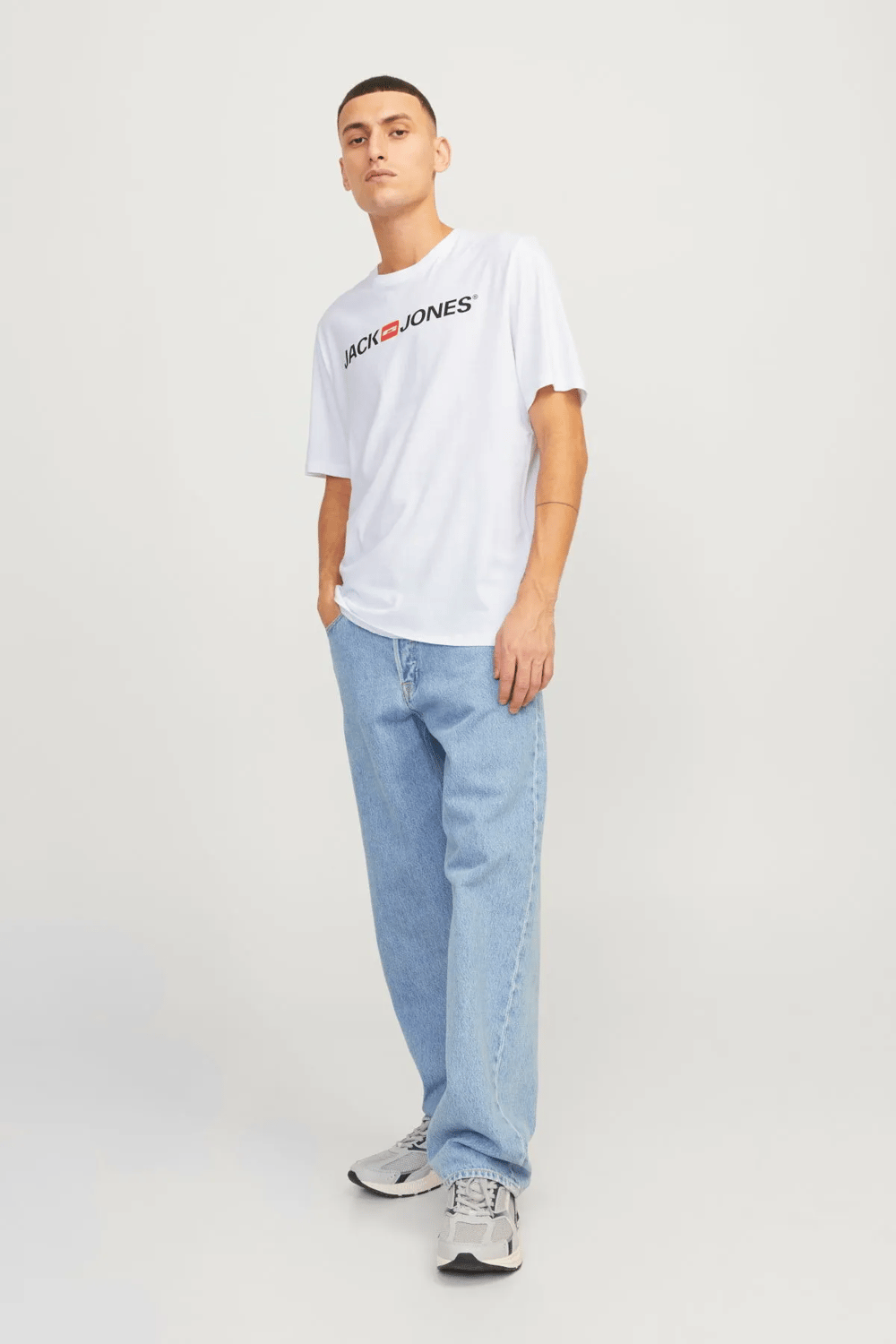 JACK&JONES JJECORP OLD LOGO TEE SS O-NECK NOOS SIFIR YAKA ERKEK T-SHIRT