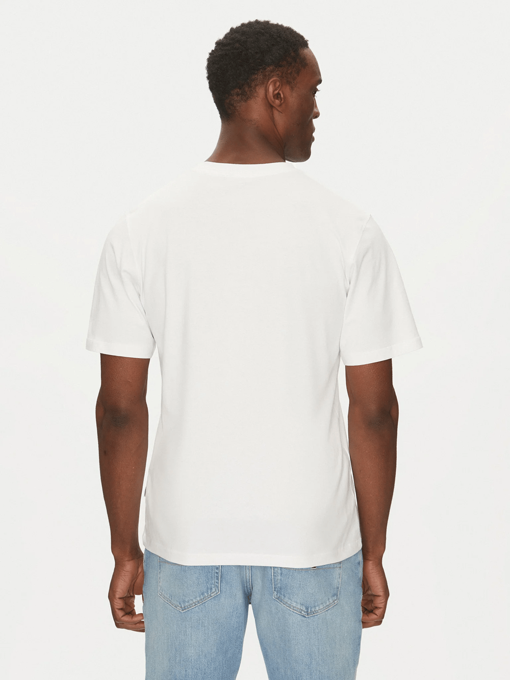 JACK&JONES JORSPLIT FAKESTITCH BRANDING TEE ERKEK SIFIR YAKA T-SHIRT