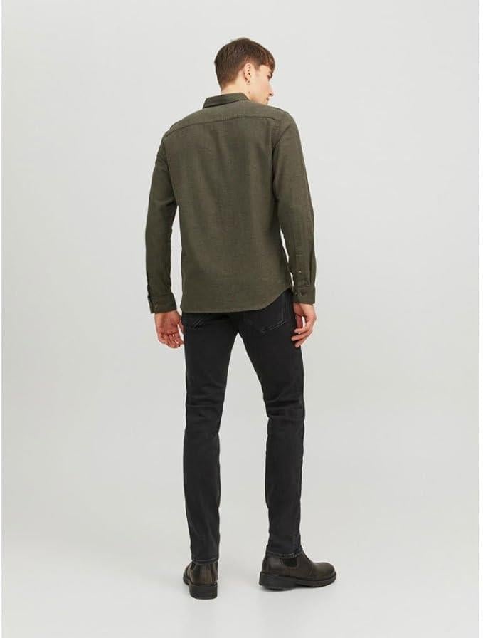 JACK&JONES JPRBLUBROOK MELANGE SHIRT ERKEK GÖMLEK