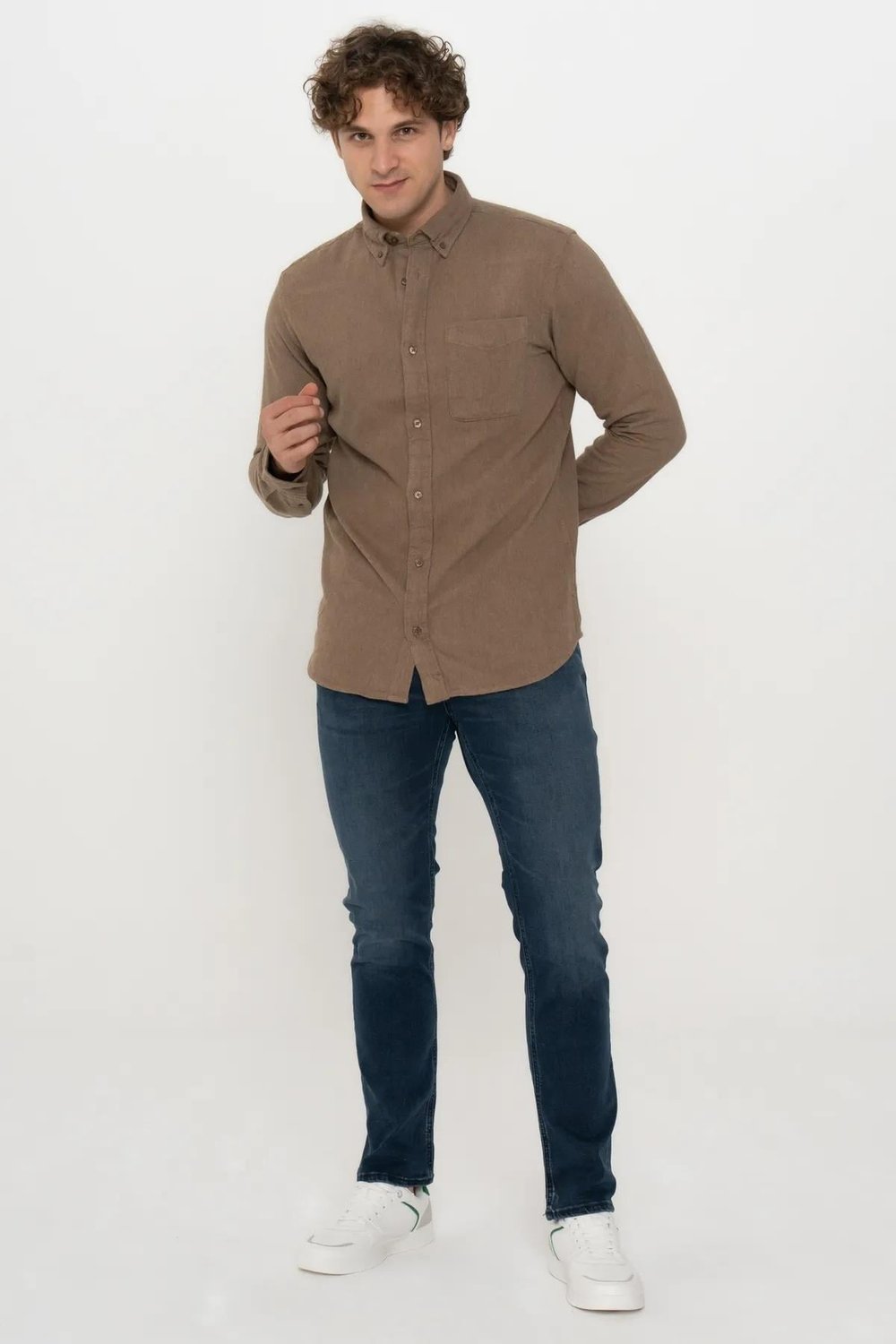 JACK&JONES JPRBLUBROOK MELANGE SHIRT ERKEK GÖMLEK