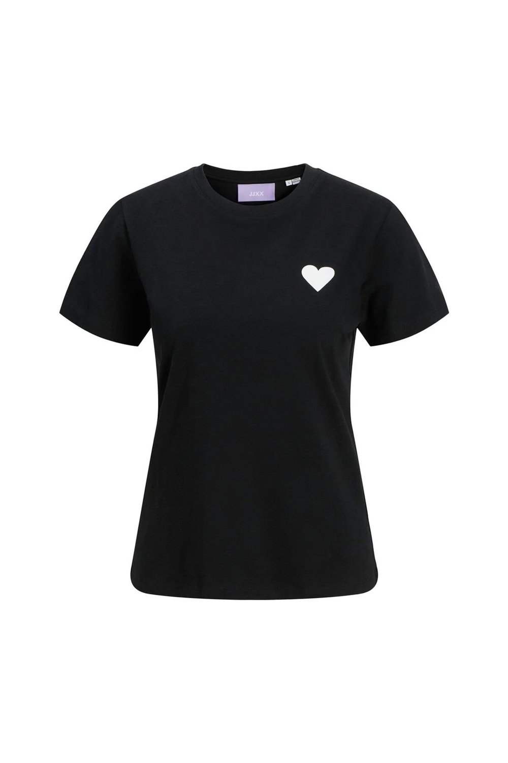 Jjxx JXCARLY REG FIT SS TEE JR Siyah Kadın Kısa Kol T-Shirt