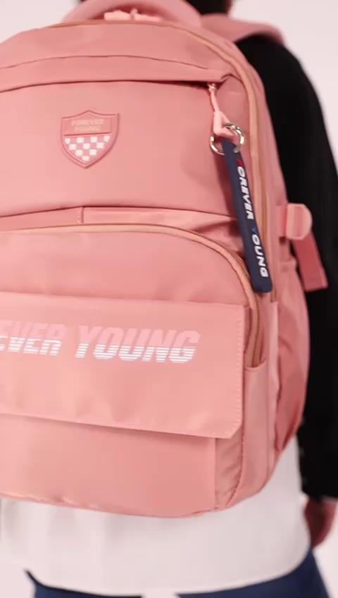 Forever Young Paraşüt Kumaş Su Geçirmez  Sırt Çantası FY-2204