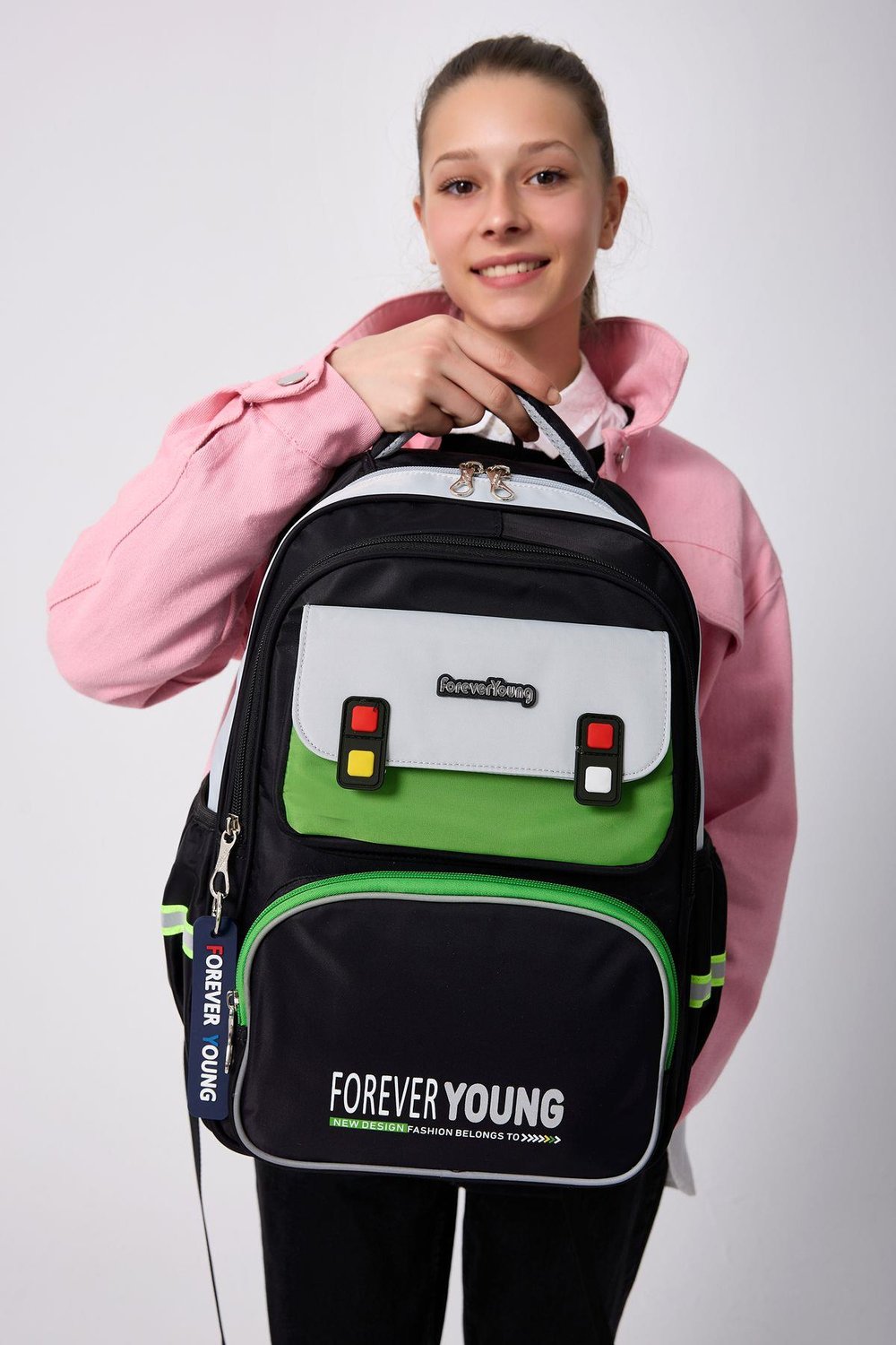Forever Young TAM ORTOPEDİK DESTEKLİ Su Geçirmez  Sırt Çantası FY-2210