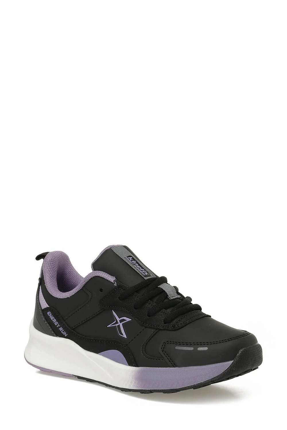Kinetix FLIGHT J PU F 5PR Siyah Kız Çocuk Spor Ayakkabı