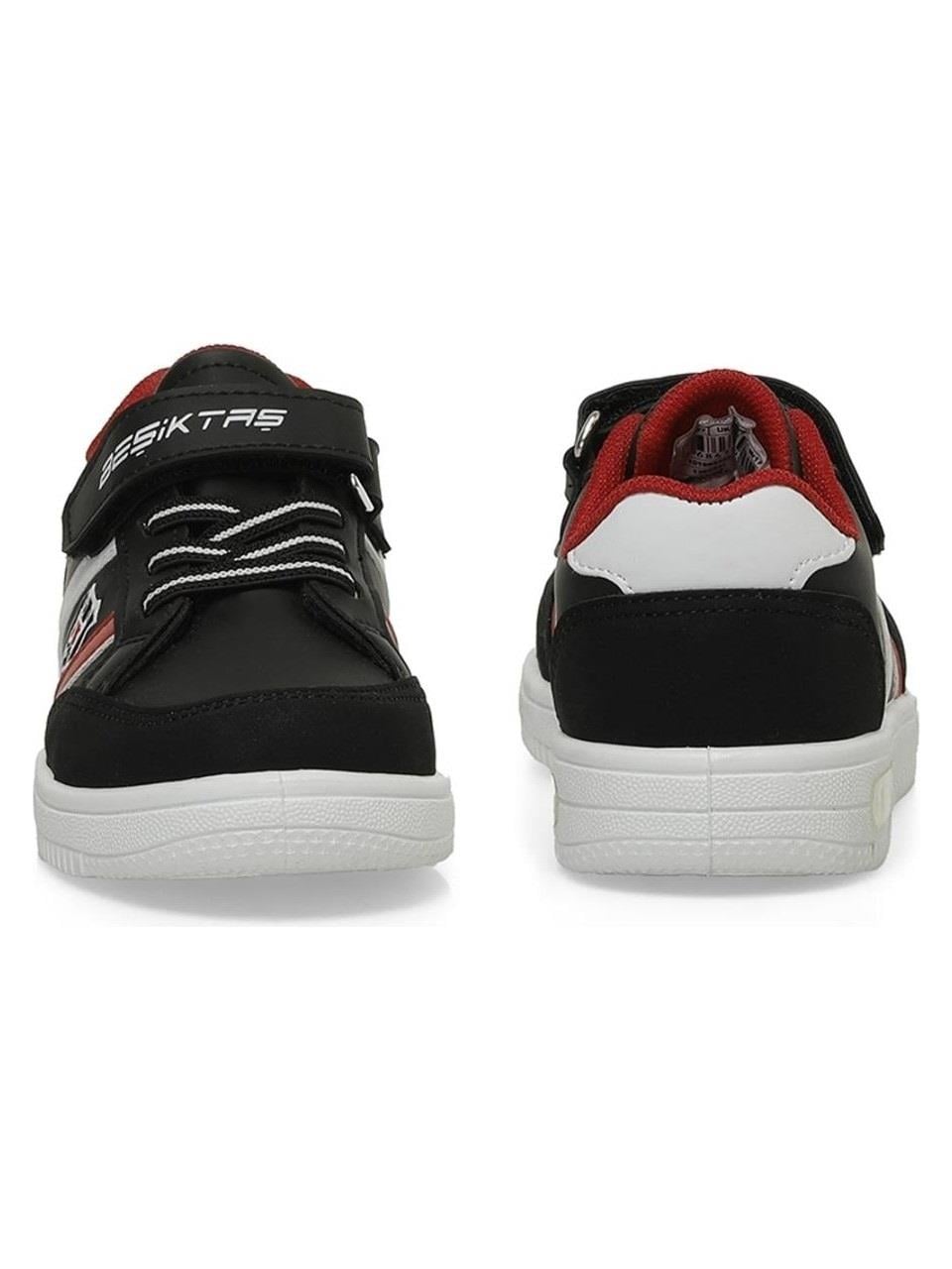 Kinetix Malibu Pu Bjk Çocuk Beşiktaş Taraftar Işıklı Taban Sneaker Spor Ayakkabı