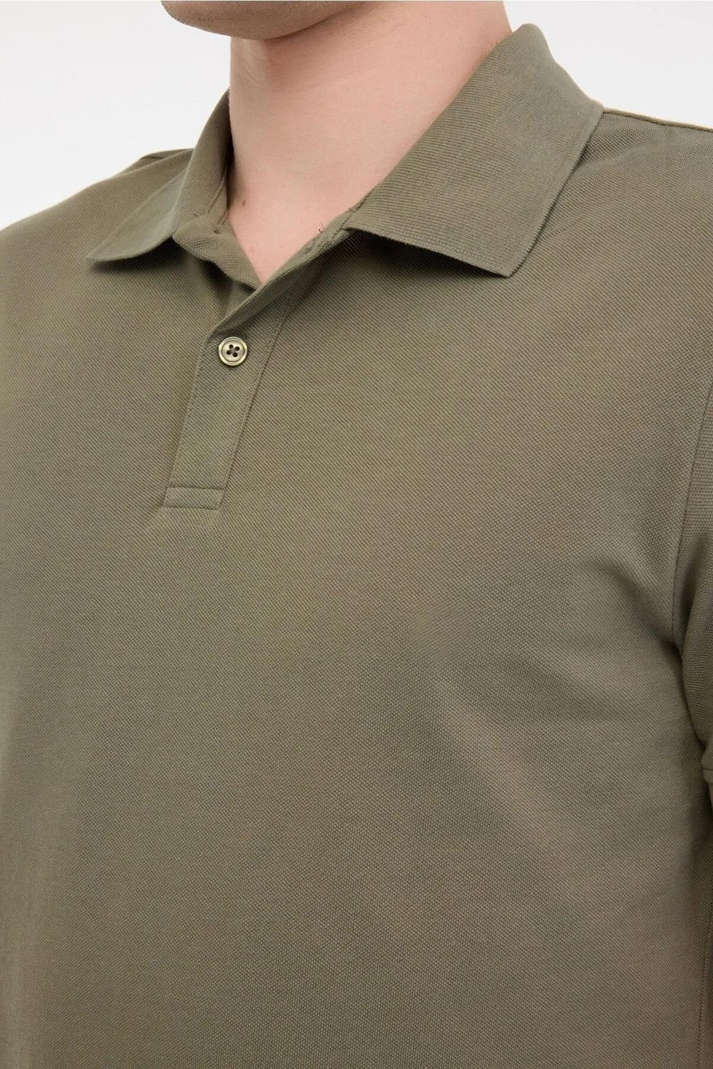 Kinetix MB PAM 12SN328 5FX Haki Erkek Kısa Kol T-Shirt