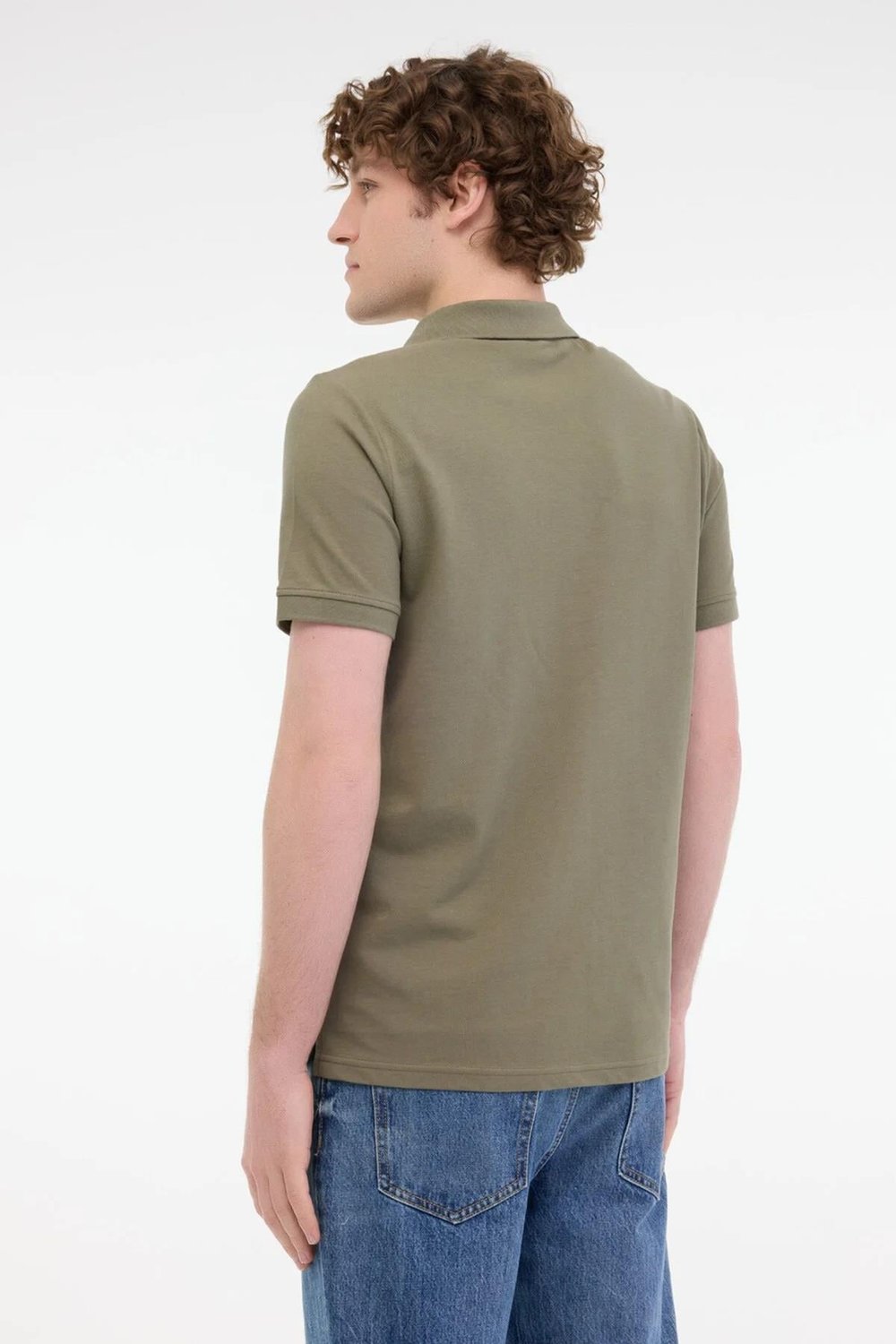 Kinetix MB PAM 12SN328 5FX Haki Erkek Kısa Kol T-Shirt