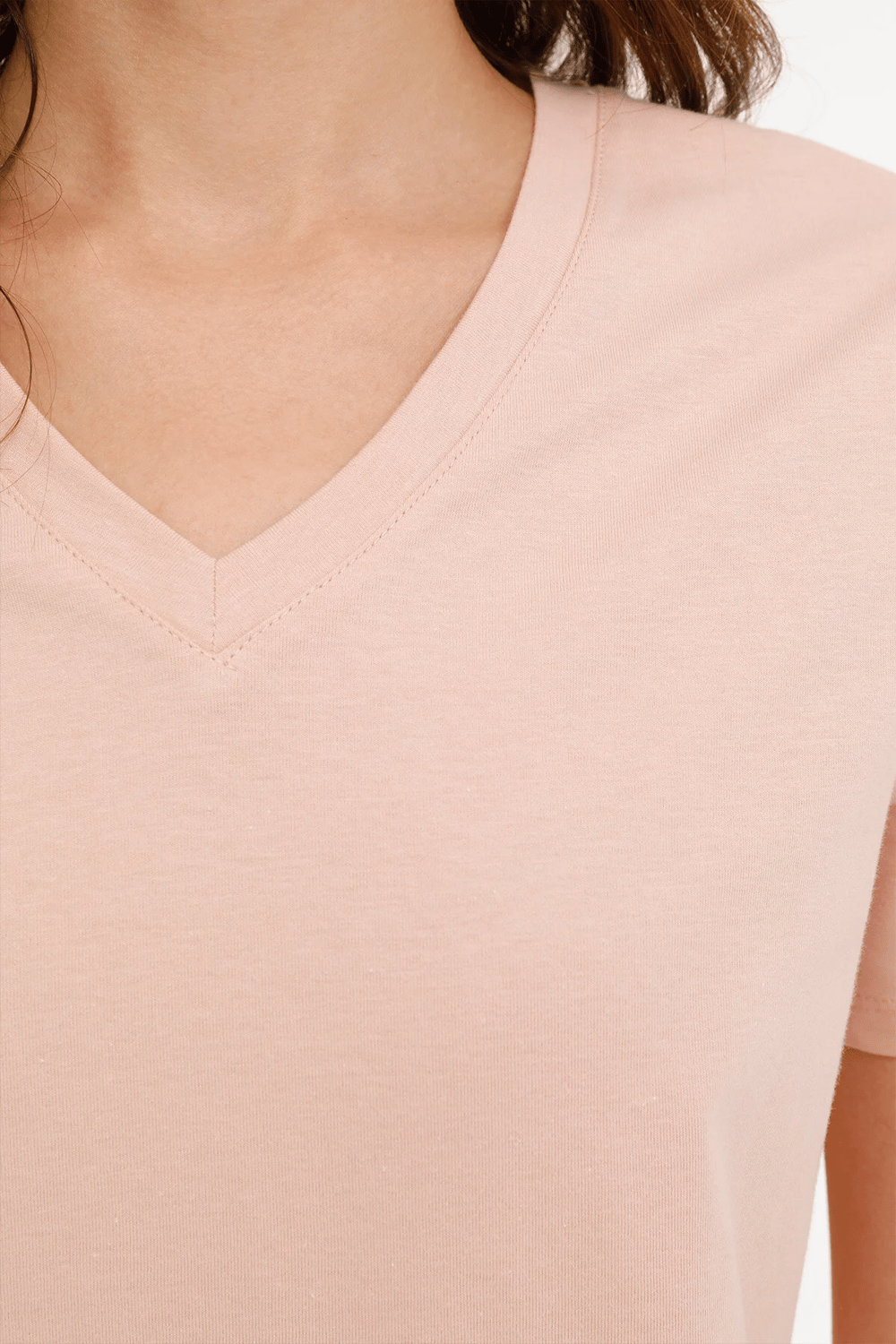 Kinetix WB V NECK 11SN227 4FX Kadın Kısa Kol T-Shirt 101496900