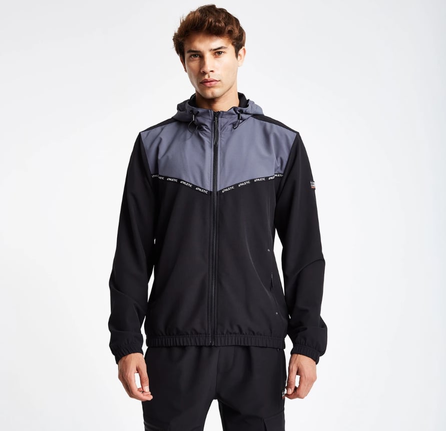 Lescon Erkek Fermuarlı Kapüşonlu Sweatshirt 24N-1102 24NTES001102