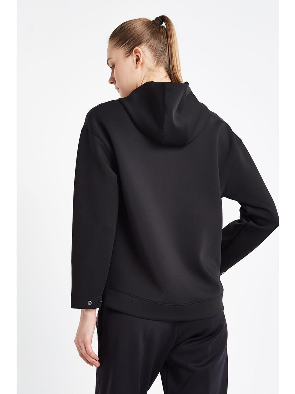 Lescon Kadın Fermuarlı Kapüşonlu Sweatshirt  24N-2126 24NTBL002126