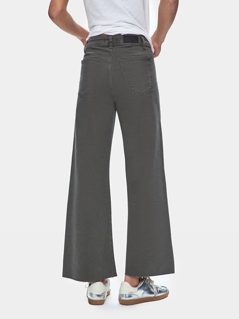 LTB Danelle Jungle Green Geniş Paça Yüksek Bel Jean Pantolon 0095157315150