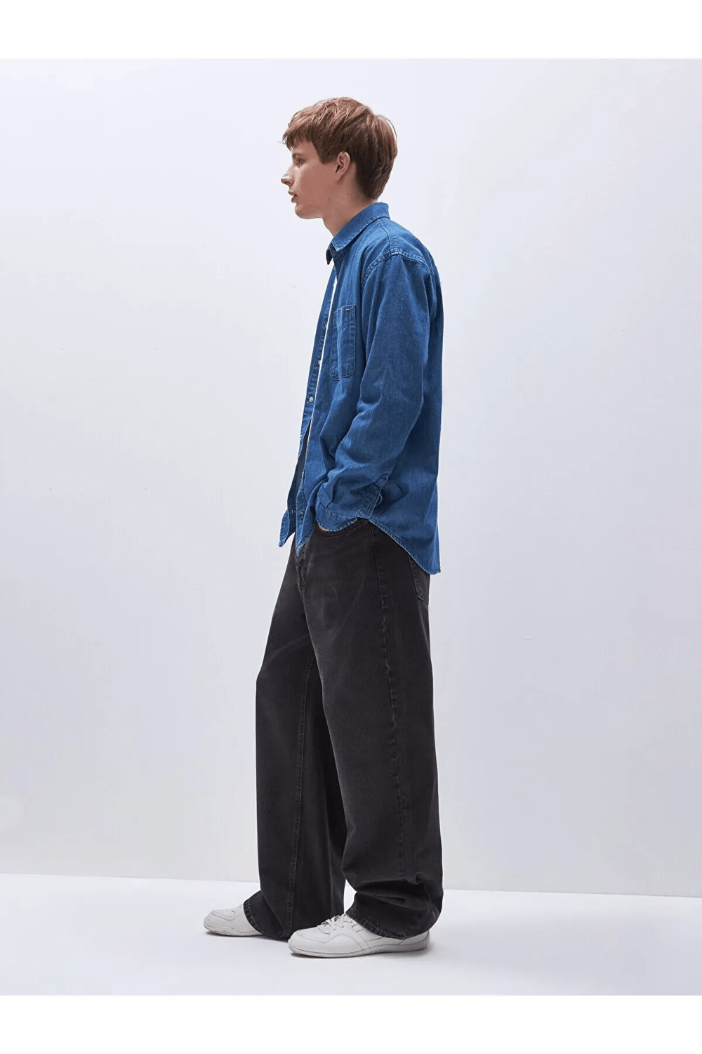 LTB JASON ARIAH ERKEK JEAN GÖMLEK 10096101814275