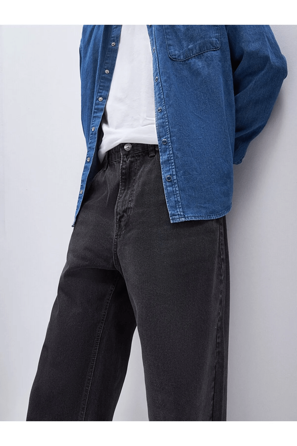 LTB JASON ARIAH ERKEK JEAN GÖMLEK 10096101814275
