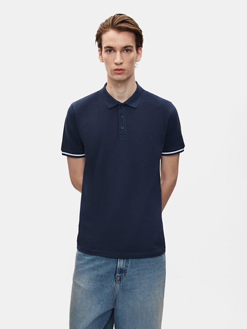 Ltb KELEBE Erkek Polo Yaka Kısa Kol T-Shirt 1225841846089