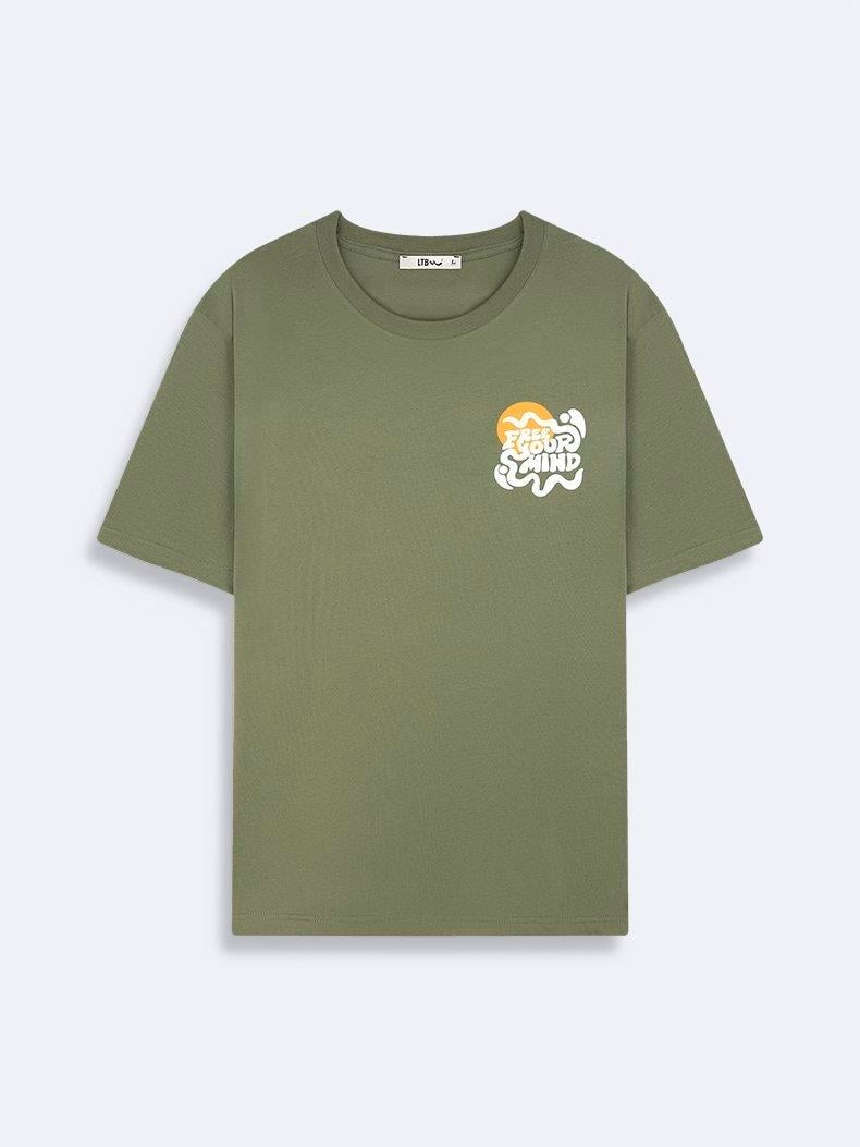 Ltb LEBOSA Erkek Sıfır Yaka Kısa Kol T-Shirt 1225842896089
