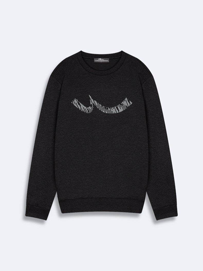 Ltb NIKEWA Sıfır Yaka Uzun Kollu Regular Fit Sweatshırt